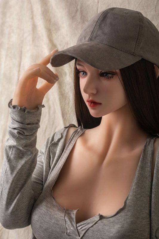 Baby Face Big Breasts Sex Puppe Silikon Kopf + TPE Körper 165cm