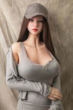 Baby Face Big Breasts Sex Doll Silicone head+TPE body 165cm