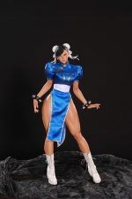 Nude Chun Li Hentai Sex Doll 65cm 