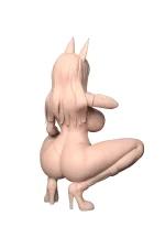 실리콘 애니메이션 섹스 인형 이집트 고양이 25cm 포켓 보지