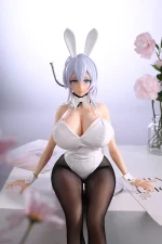 Silicone Anime Sex Doll Yuki-onna 65cm （2 heads）