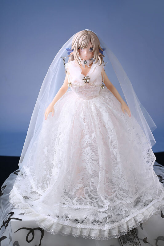 Nackte Anime-Figur