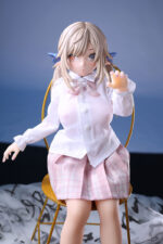 Pure White Erotic Elf Figure