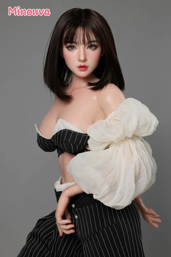 Minouva 75cm Platinum Silicone Mini Sex Doll – Mina 