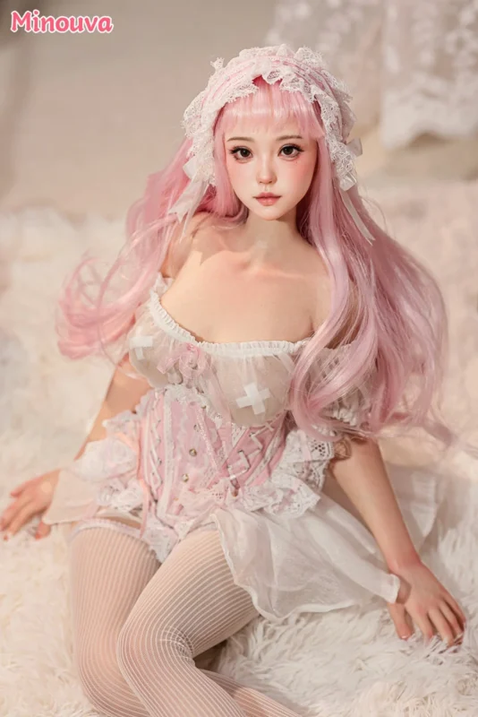 Minouva Muñeca Sexual Mini de Silicona Platino de 75 cm – Miyo 