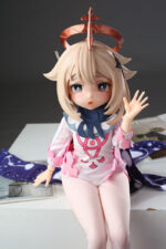 Poupée sexuelle Paimon | Figurine Paimon | Paimon Genshin Impact Pocket Pussy (3 têtes)