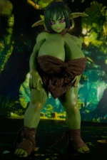 Mini poupée sexuelle gobelin Si70cm GB Zarga | Mini poupée sexuelle