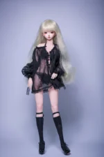 Qita Doll 60cm Mini Anime Sex Doll Blonde Angle 