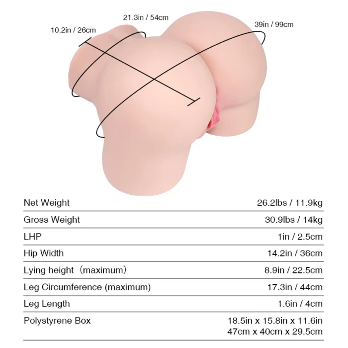 Tantaly Doll Perfect Sex Doll Torso Tantaly Caroline